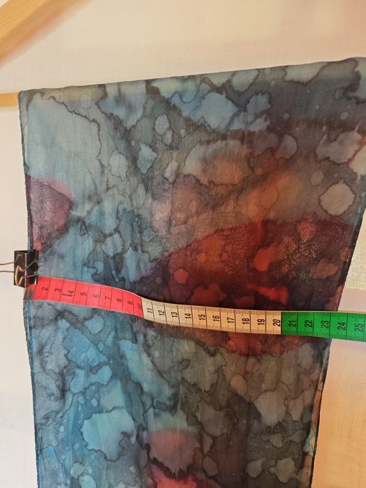 Apaszka z jedwabiu naturalnego 100% silk  170x23cm