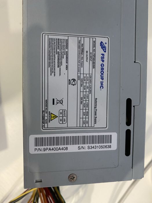 FSP CHIEFTEC Блоки питания 400 вват для компьютера бп