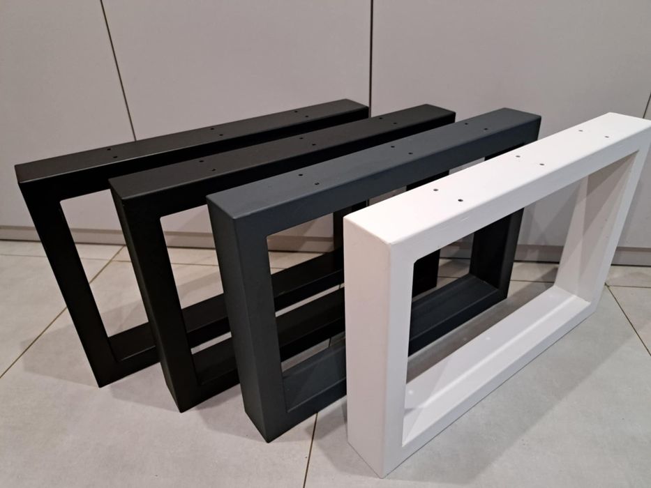 Nogi do stołu stalowe, stoliki loft