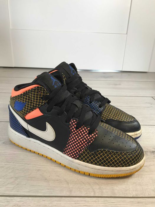 Buty Jordan 1 Mid Multi Color Grid rozm. 36,5