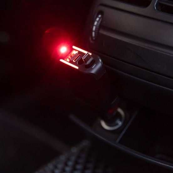 Автомобільний зарядний пристрій 120W USB-C USB-A Кабель USB-C