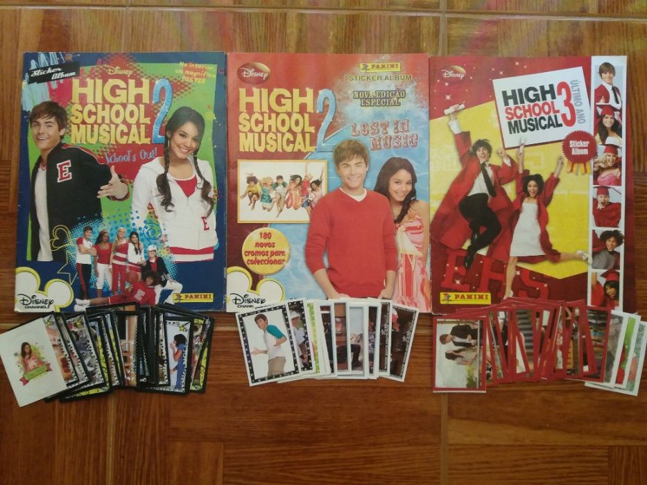 Troca ou venda de cromos PANINI High School Musical