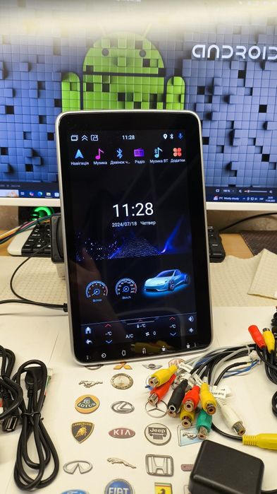 ‼️+Камера‼️Магнітола 1 Din планшетного типу HIZPO 2/32gb Android 10.1