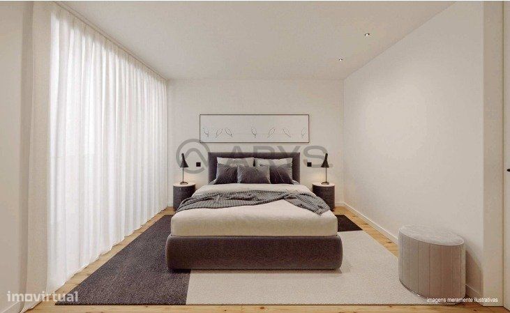 Apartamentos T1 no centro da cidade