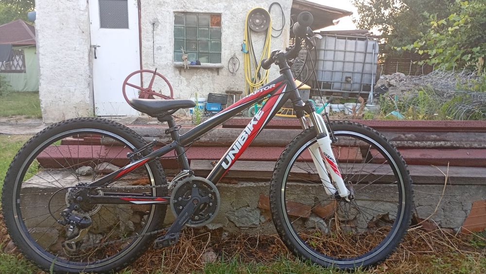 Rower dziecięcy unibike na kołach 24cale