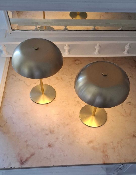 CANDEEIRO DE MESA MONOCOLOR SEM FIOS (vendidos em conjunto ou em separado)