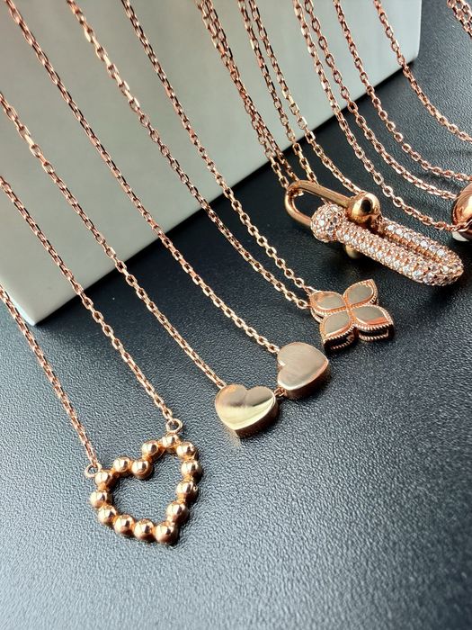 Золоте кольє нове