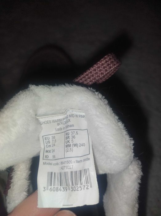 Buty zimowe  wodoodporne