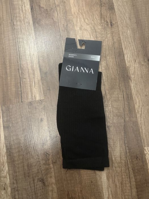 Skarpety czarne męskie Gianna 39-42