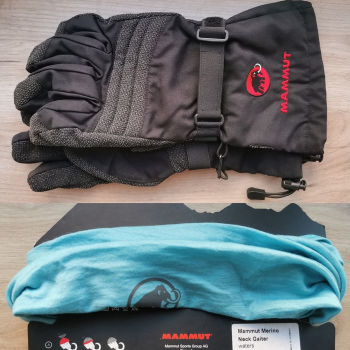 Рукавиці верхонки mammut баф снуд вовна