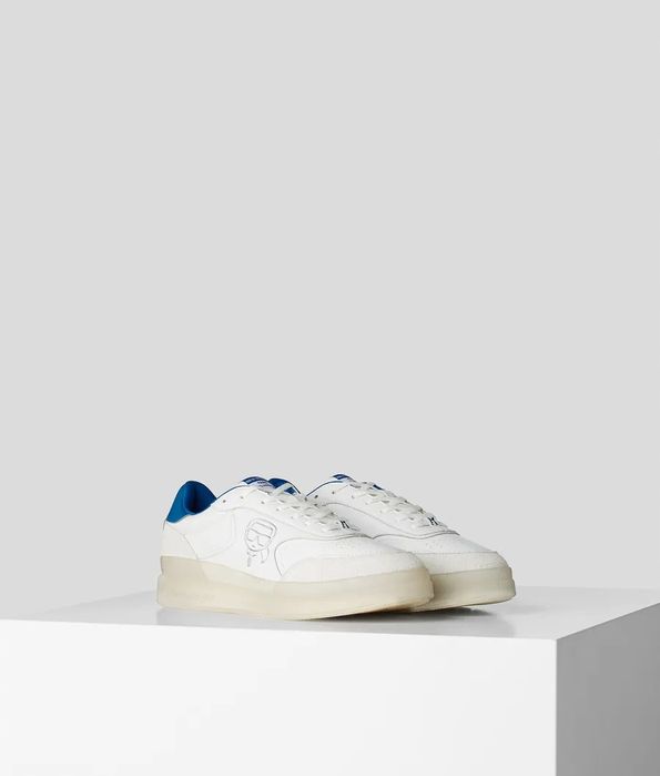 Karl Lagerfeld 40 Buty Damskie Kl53431A Skórzane Białe Sneakersy T1136