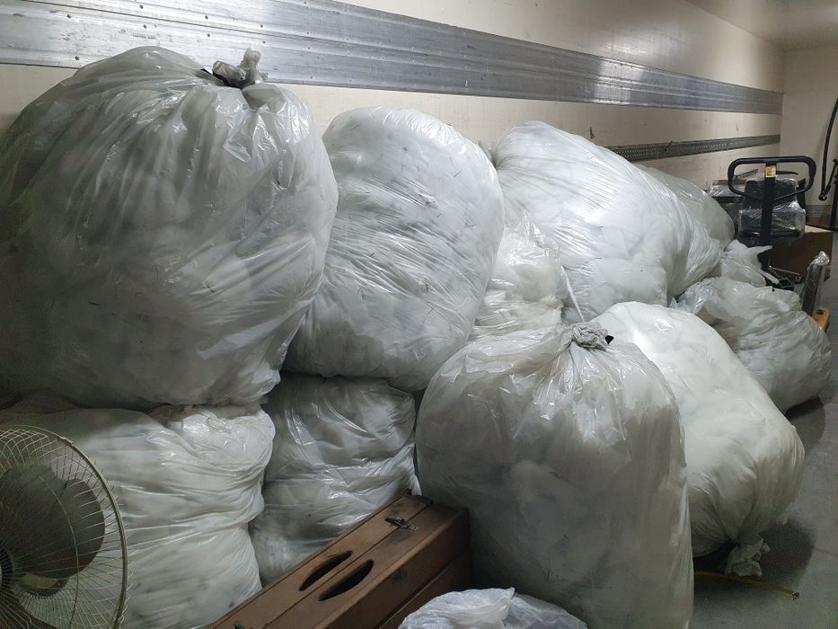 Наповнювач на садові матраци,подушки,тощо...