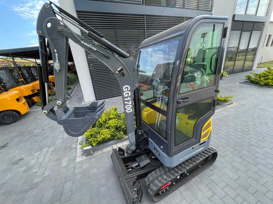 Minikoparka 1.7T Günter Grossmann GG1700C – wysoka wydajność