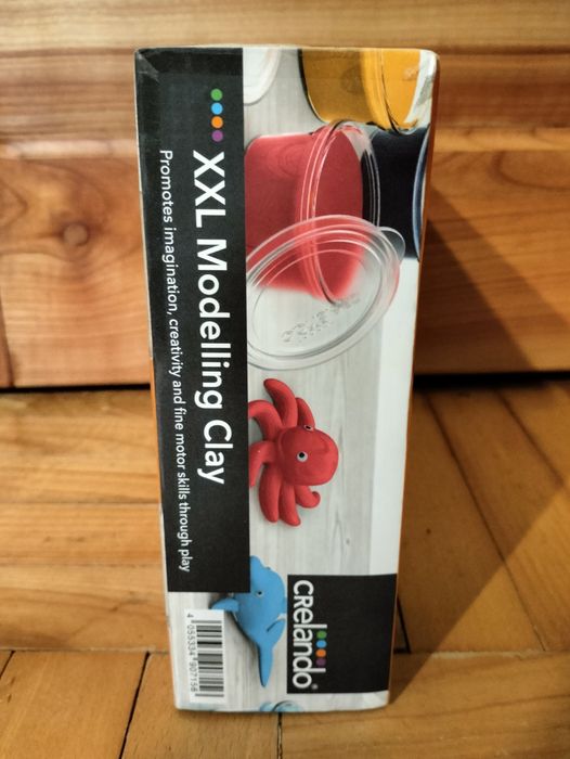 Masa modelująca / Modelina XXL - 18 szt. Crelando