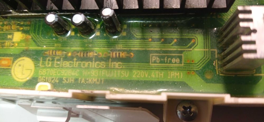 Panel sterowania pralki LG F1022