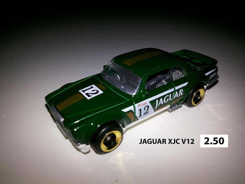 Jaguar - Carros da Marca Matchbox e Hot Wheels escala 1/64