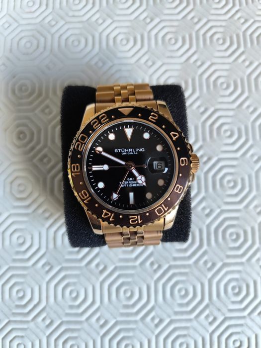 Relógio Stuhrling GMT