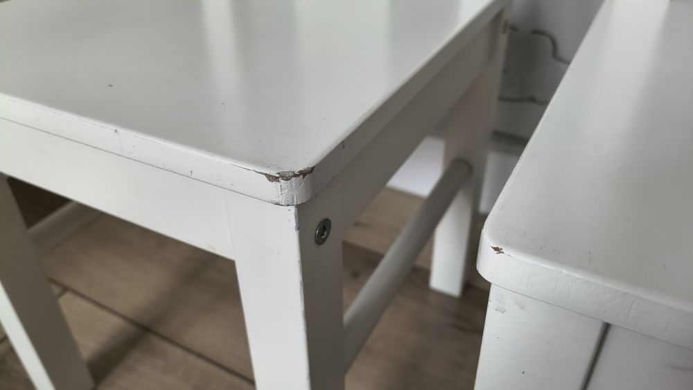 Dwa krzesełka Ikea kritter, stan dobry