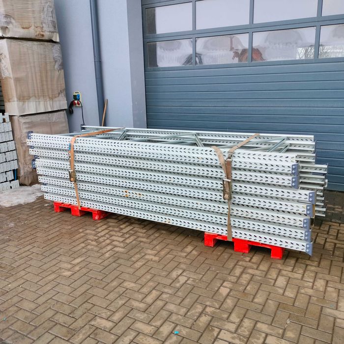 Regały magazynowe paletowe Mago MGL HX trawers 270cm magazyn hala