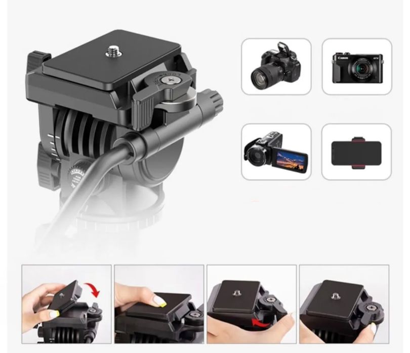 Штатив Ulanzi U-SELECT VT-02  1.8м для камери, фотоапарату, тринога