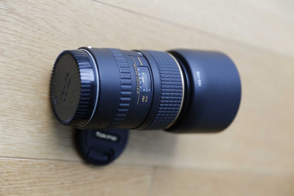 Tokina AF 100 f/2,8 D AT-X PRO Makro Canon pierwszy-jedyny wlasciciel
