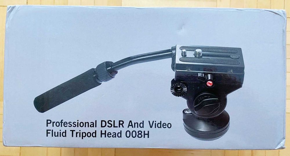 Głowica olejowa do aparatów DSLR i Wideo