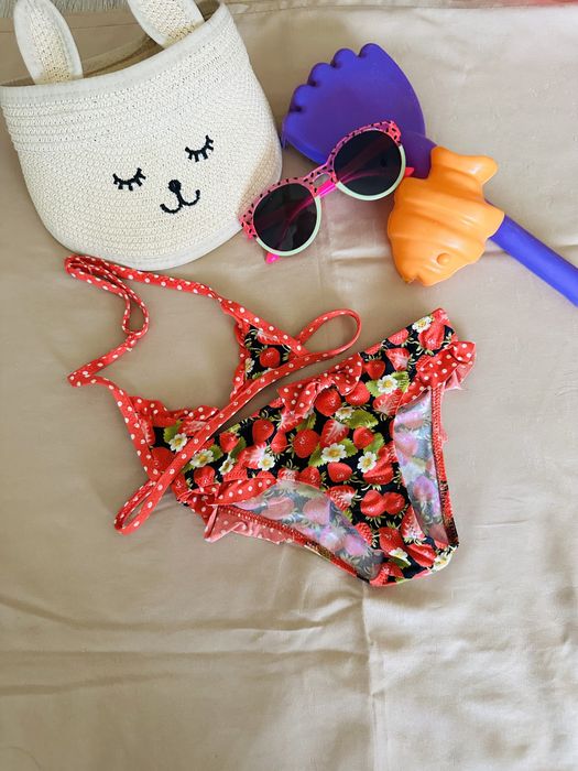 Bikini moranguinho menina