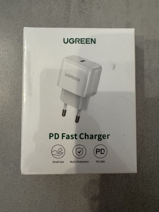 Зарядний пристрій UGREEN CD241 Mini PD 20W USB-C Fast Charger White