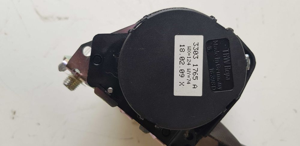 Fiat Panda II Lift Pas Bezpieczeństwa Lewy Tył Lewy Tylny