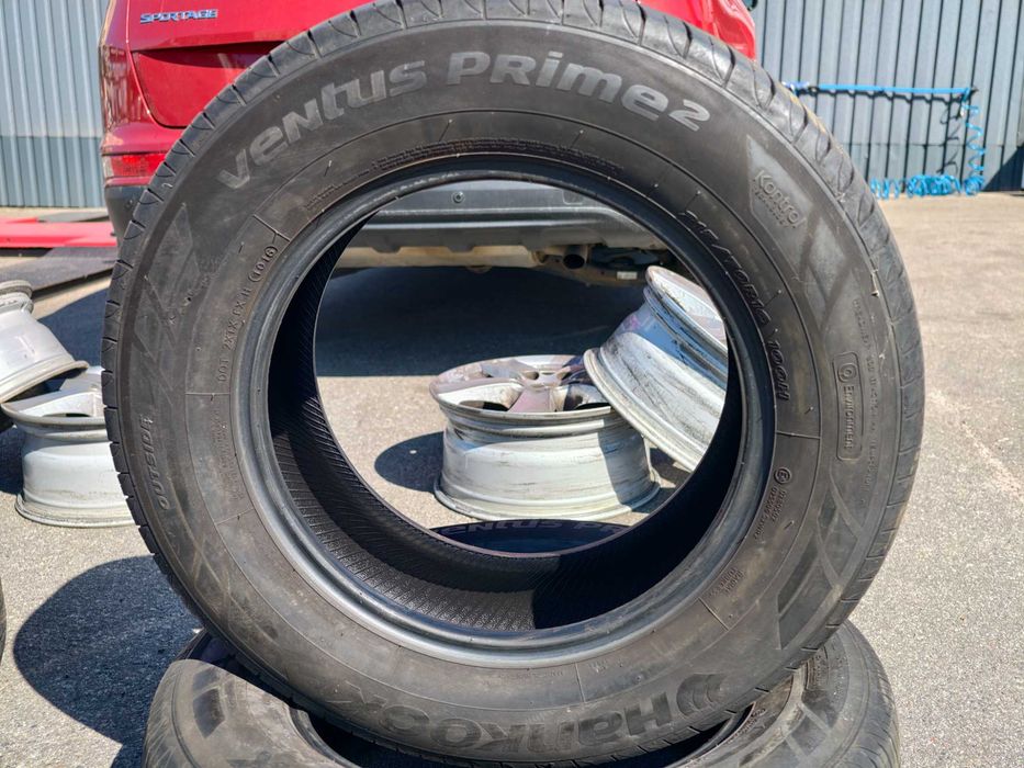 Продам шини/диски/дачики тиску Hankook/Dezent/kia