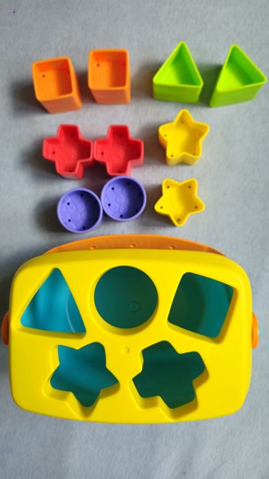 Sorter fisher price klocki