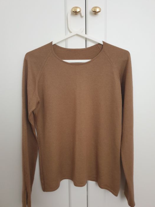 55% jedwab 45%kaszmir rozmiar S camel