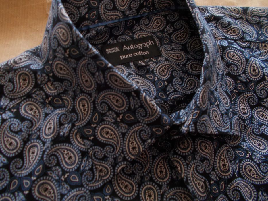 -L- AUTOGRAPH Premium, Nowa Designerska Koszula Męska L 42/cm UK