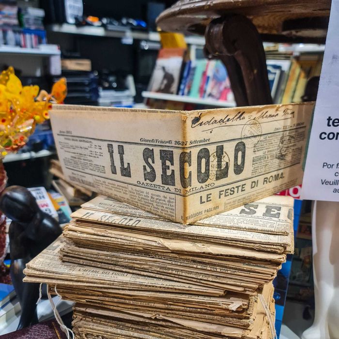 Jornal “Il Secolo” – Edição de 26/27 Setembro 1895 (Milão)