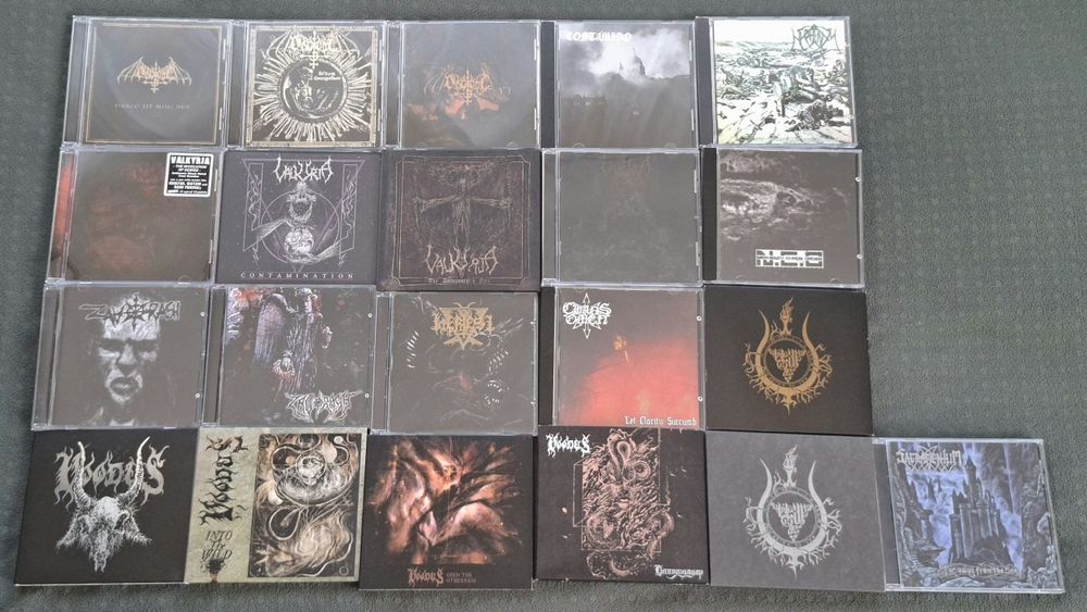 Szwedzki black metal zestaw CD