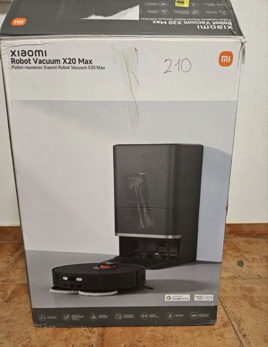 Aspirador Robot Xiaomi X20 Max com Caixa – Como Novo
