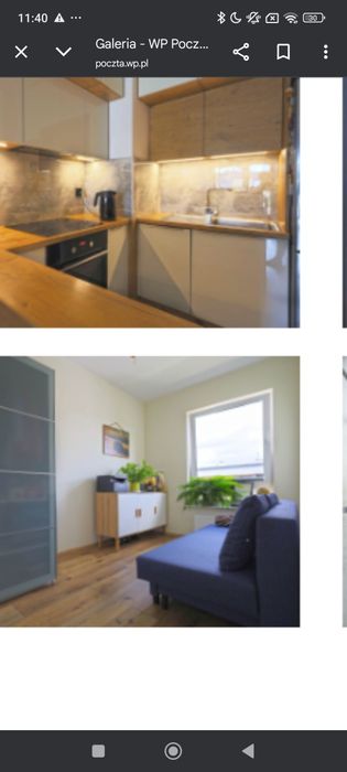 Sofa kanapa rozkładana łóżko asarum Ikea granatowa niebieska