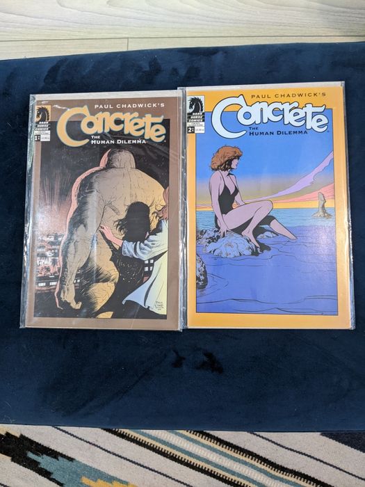 Комікси англійською Concrete