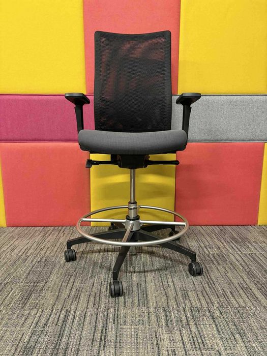 Fotel hoker obrotowy laboratoryjny warsztatowy Dauphin TakeOver okazja