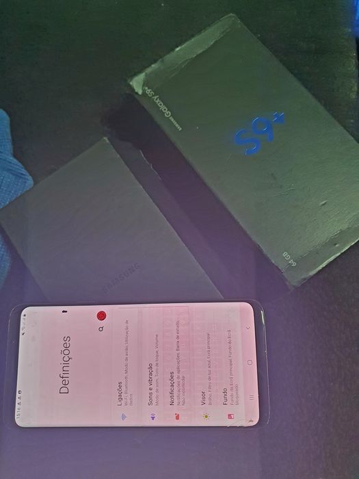 Samsung s9 plus a funcionar