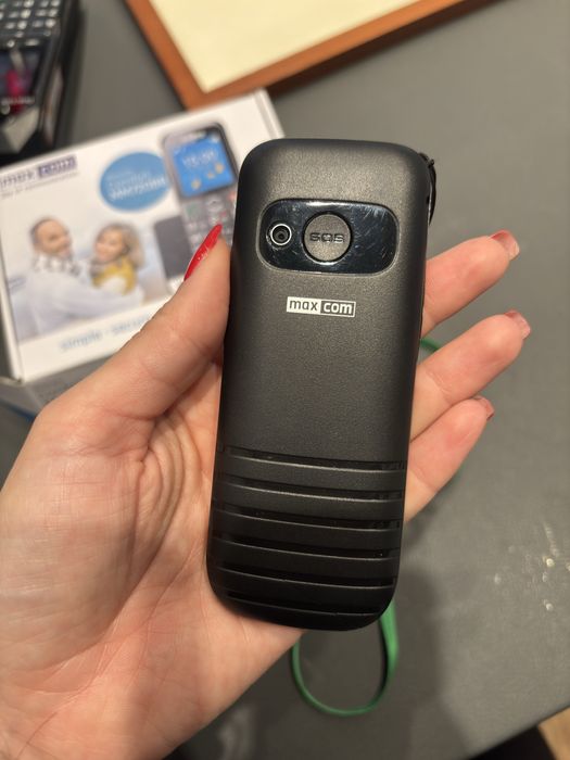 Telefon dla seniora MaxCom mm720bb