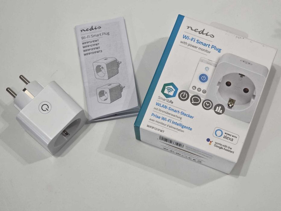 Tomada Inteligente Nedis Wi-Fi 10A - Domótica SmartLife - NOVOS e SELADOS