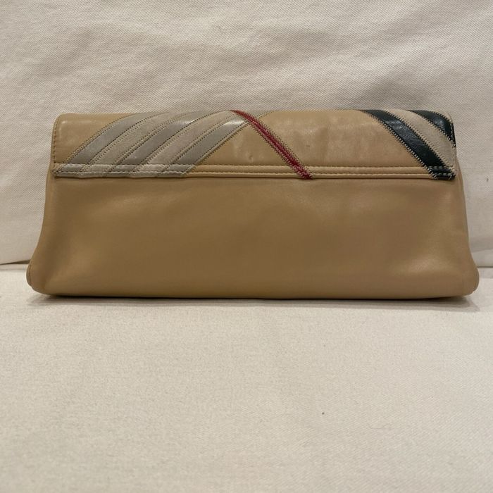 Кожаный клатч сумка Burberry оригинал