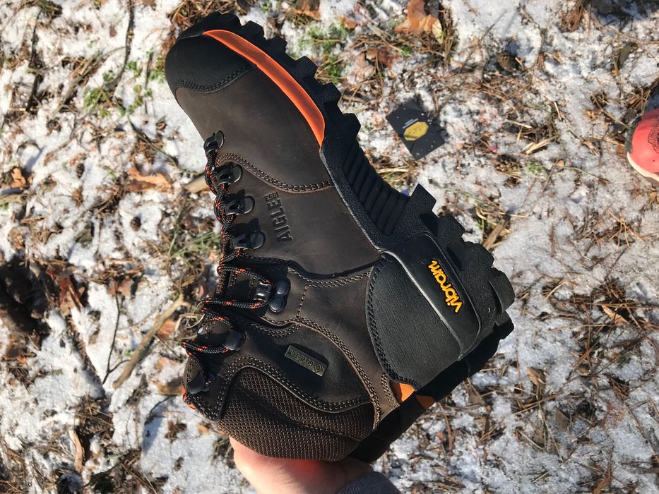 Трекінгові Боти Aigle 43  шкіра  Подошва Vibram мембрана Gore Tex