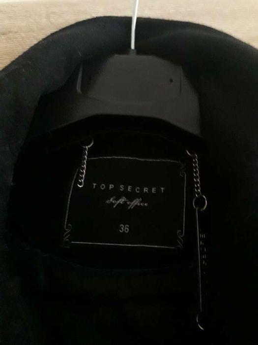 Płaszcz damski Top Secret wełna