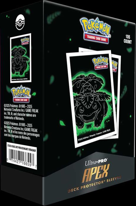 Koszulki na karty Ultra Pro: Pokémon - Neon Kanto - Venusaur.