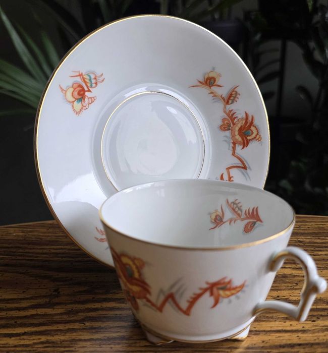 Porcelanowy serwis do herbaty w stylu art déco – Thomas, Bavaria (Grupa Rosenthal).