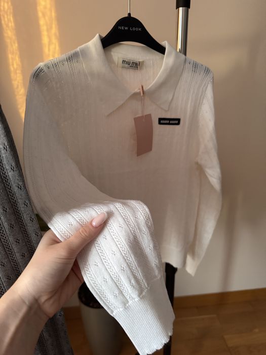 поло в стилі міу міу miu miu