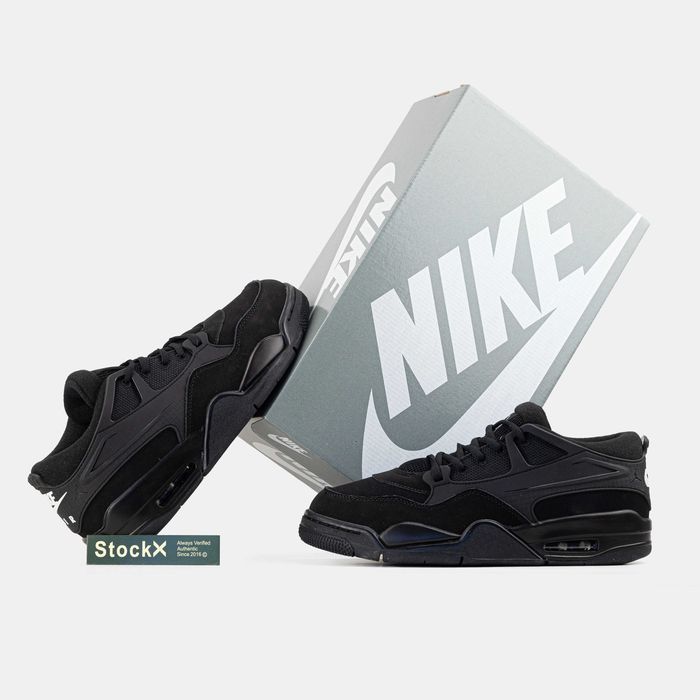 Мужские кроссовки Nike Air Jordan Retro 4 "Black Cat Low" 40-45