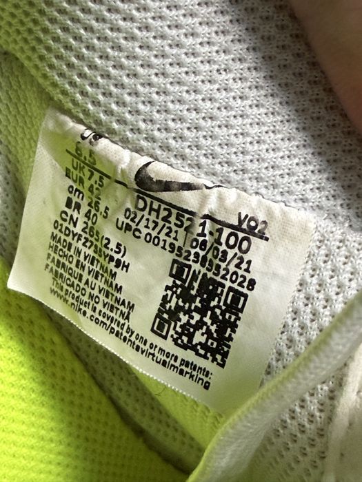 Кросівки чоловічі Nike Air Force 1 Crater 41р